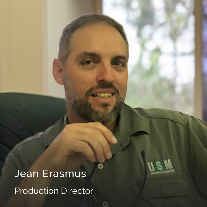 Jean Erasmus - Production Director